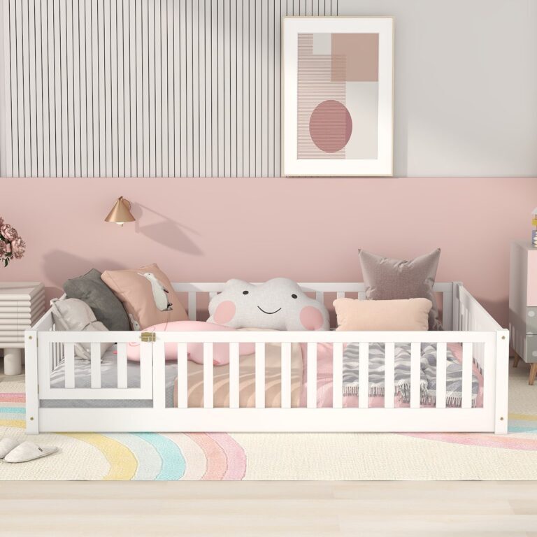 TWIN FLOOR PLATFORM BED